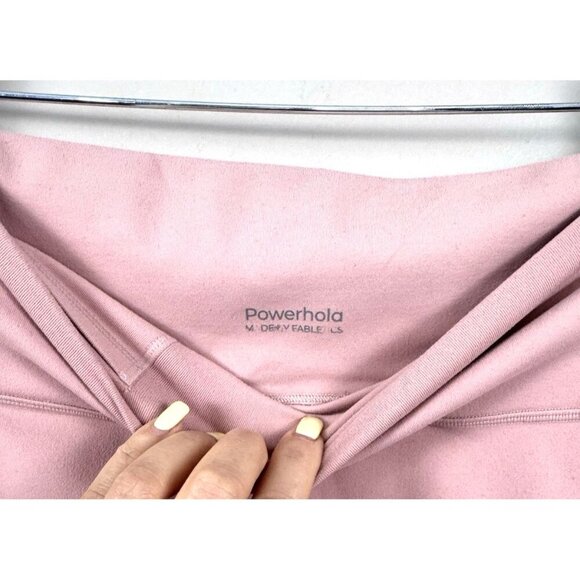 Fabletics Define PowerHold Mid Rise Legging SZ XS check measurements Pink blush - Picture 6 of 10